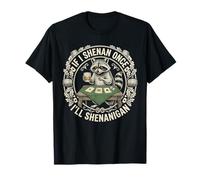 If I Shenan Once I'll Shenanigan Funny Raccoon Humor Poker T-Shirt