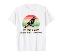 If I was A Bird I Know Who I'd Poop On Value Graphic T-Shirt, Men, White, M