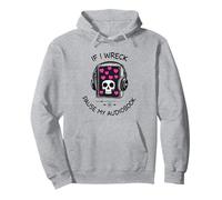 If I Wreck Pause My Audiobook Lover Reader Book-Club Women Pullover Hoodie
