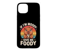 If Im Moody Give Me Foody Capybara Boba Tea Case for iPhone 15 Plus