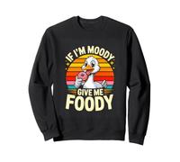If Im Moody Give Me Foody Cute Duck Donut Sweatshirt