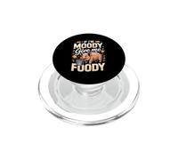 If I'm Moody Give Me Foody Pig Farmer Hog Farm PopSockets PopGrip for MagSafe