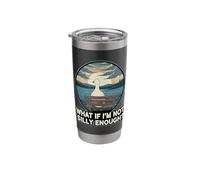 If I'm Not Silly Enough Goose Existential Crisis Funny Humor Stainless Steel Insulated Tumbler
