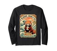 If in Doubt Draw A Mahjong Tile Red Panda Long Sleeve T-Shirt