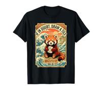 If in Doubt Draw A Mahjong Tile Red Panda T-Shirt