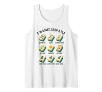 If in Doubt Draw A Tile Mahjong Tank Top