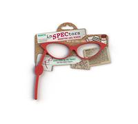 IF Inspectors Magnetic Label Reader Magnifier Glasses - Red 5035393919023