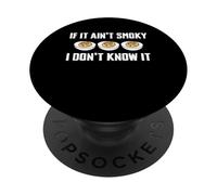 If It Aint Smoky I Dont Know It Deviled Egg Thanksgiving PopSockets Adhesive PopGrip