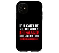 If It Can't Be Fixed With Duct Tape And C4 - Combat Engineer Case for iPhone 11