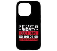 If It Can't Be Fixed With Duct Tape And C4 - Combat Engineer Case for iPhone 15 Pro
