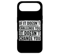 If It Doesn't Challenge You Doesn't Change You Quote Case for iPhone Air