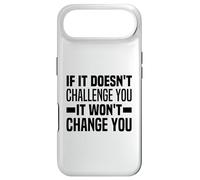 If It Doesn't Challenge You It Won't Change You Because Easy Case for iPhone Air
