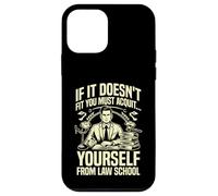 If it doesnt fit you must Acquit yourself from Law School Case for iPhone 12 mini