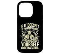 If it doesnt fit you must Acquit yourself from Law School Case for iPhone 14 Pro