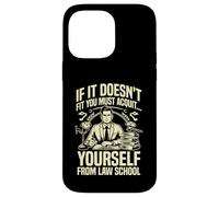 If it doesnt fit you must Acquit yourself from Law School Case for iPhone 14 Pro Max