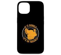 If It Gooble It's In Trouble For Turkey Season Turkey Hunter Case for iPhone 13