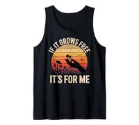 If It Grows Free It's for Me Foraging Nature Tank Top