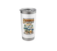If It Involves Fishing and Drinking Count Me in Fisherman Stainless Steel Insulated Tumbler