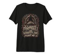 If It Involves Football and Morbidly A V02 Premium T-Shirt