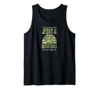 If It Involves Jesus and Basketball Count Me in Tank Top