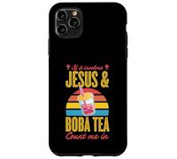 If It Involves Jesus And Boba Tea Count Me In Case for iPhone 11 Pro Max
