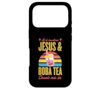 If It Involves Jesus And Boba Tea Count Me In Case for iPhone 17 Pro