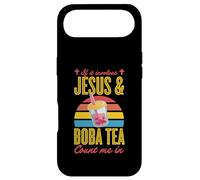 If It Involves Jesus And Boba Tea Count Me In Case for iPhone Air