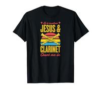 If It Involves Jesus and Clarinet Count Me in T-Shirt