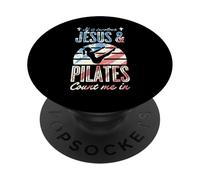 If It Involves Jesus And Pilates Count Me In PopSockets Adhesive PopGrip