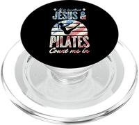 If It Involves Jesus And Pilates Count Me In PopSockets PopGrip for MagSafe