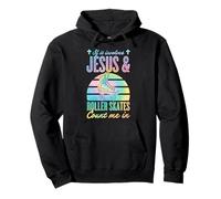 If It Involves Jesus And Roller Skates Count Me In Pullover Hoodie