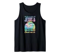 If It Involves Jesus and Roller Skates Count Me in Tank Top