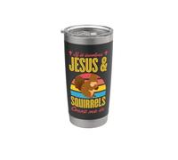 If It Involves Jesus and Squirrels Count Me in Stainless Steel Insulated Tumbler