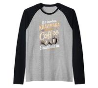 If It Involves Krav MAGA and Coffee Count Me in Raglan Baseball Tee