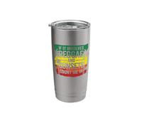 If It Involves Reggae and Sunsets Count Me in Vintage Reggae Stainless Steel Insulated Tumbler