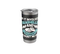 If It Involves Seashells and Seahorses Count Me in Stainless Steel Insulated Tumbler