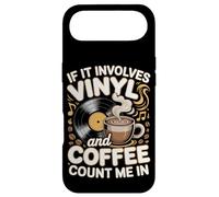 If It Involves Vinyl And Coffee Count Me In Vinyl Lover Case for iPhone Air