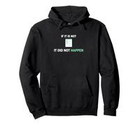 If It Is Not Documented It Did Not Happen Clinical Nurse Pullover Hoodie