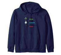 If It Moves Biology Stinks Chemistry Physics Zip Hoodie
