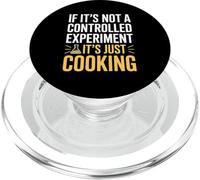 If It’s Not Experiment It’s Cooking Molecular Gastronomy PopSockets PopGrip for MagSafe