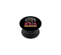 If It’s Sweet And Spicy It’s A Gemini African American Loc'd PopSockets Adhesive PopGrip