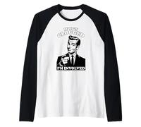 IF IT'S CLOGGED I'M INVOLVED poop jokes dad humor diarrhea Raglan Baseball Tee