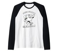 IF IT'S CLOGGED I'M INVOLVED poop jokes dad humor diarrhea Raglan Baseball Tee
