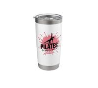 If It's Easy It's Probably Not Pilates Stainless Steel Insulated Tumbler