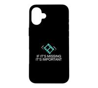 If It's Missing It's Important Film Editing For Video Editor Case for iPhone 16 Plus