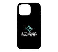 If It's Missing It's Important Film Editing For Video Editor Case for iPhone 16 Pro