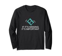 If It's Missing It's Important Film Editing for Video Editor Long Sleeve T-Shirt