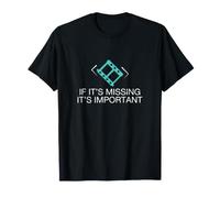 If It's Missing It's Important Film Editing for Video Editor T-Shirt