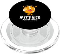 If It's Nice Play It Twice (Music DJ Statement & Graphic) PopSockets PopGrip for MagSafe