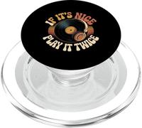 If It's Nice Play It Twice Vinyl Fan Collector Music - PopSockets PopGrip for MagSafe